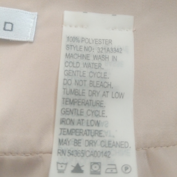 Accordion Pleated Skirt Tan - Picture 6 of 8